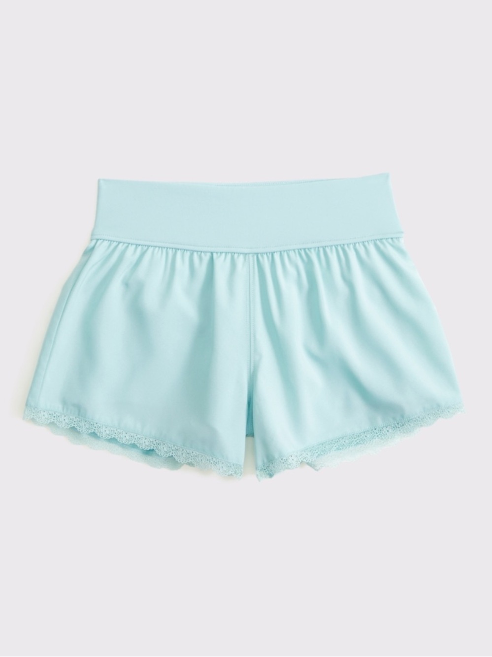 Abercrombie kids ypb lace-trim active shorts girls size 11 / 12